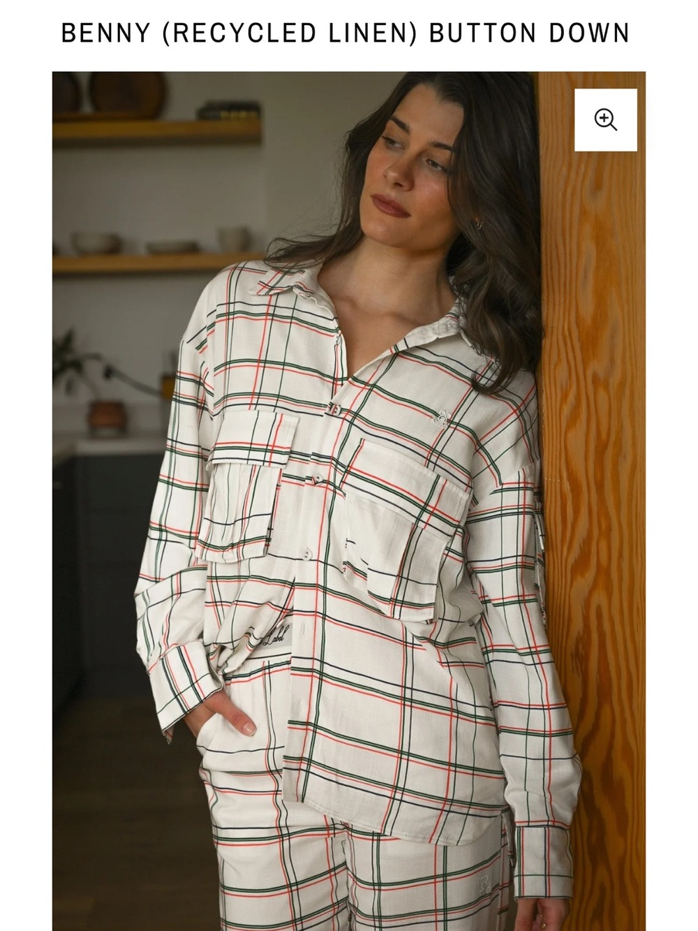 Yllw The Label - Benny Recycled Linen Button Down Shirt and Drew Pant (set)